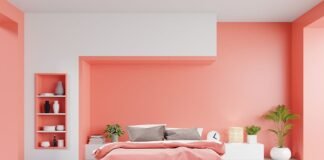 Two-Color Combination for Bedroom Walls