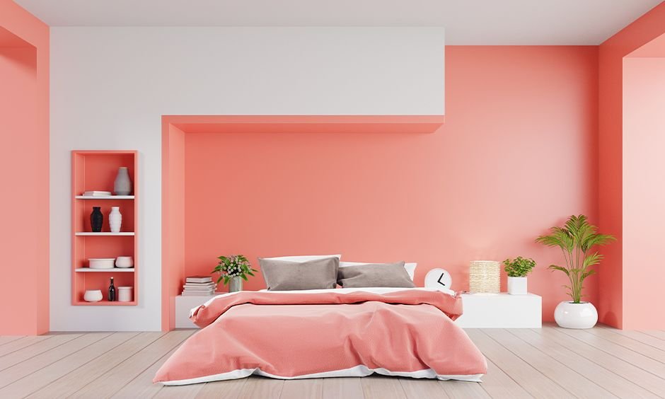 Two-Color Combination for Bedroom Walls