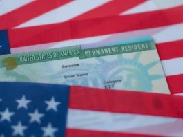 green card from the USA